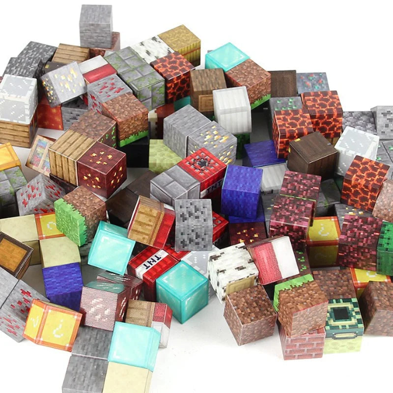 Blocs de Construction Magnétiques – 50 à 300 Pièces Mine Magnet World