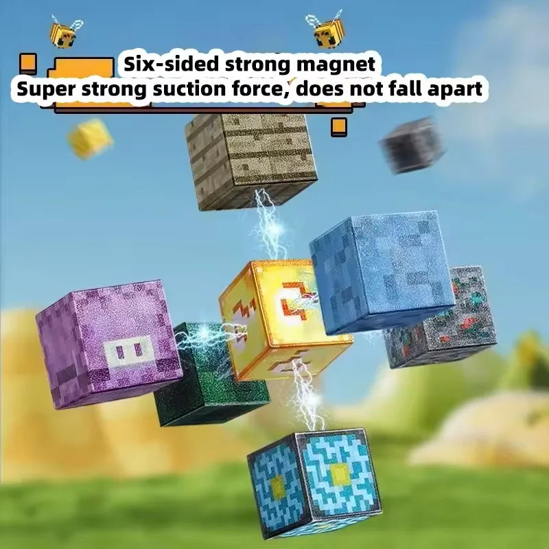 Coffret de Construction Magnétique – Big TNT Storage Box "Mine Magnet World"