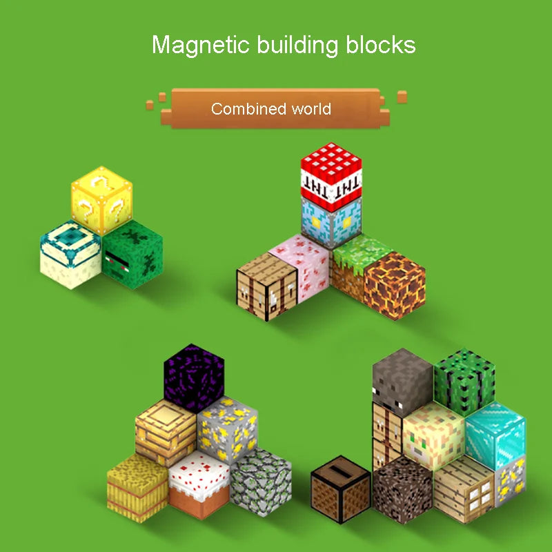 Coffret 100 Pièces – Blocs de Construction Magnétiques pour Enfants