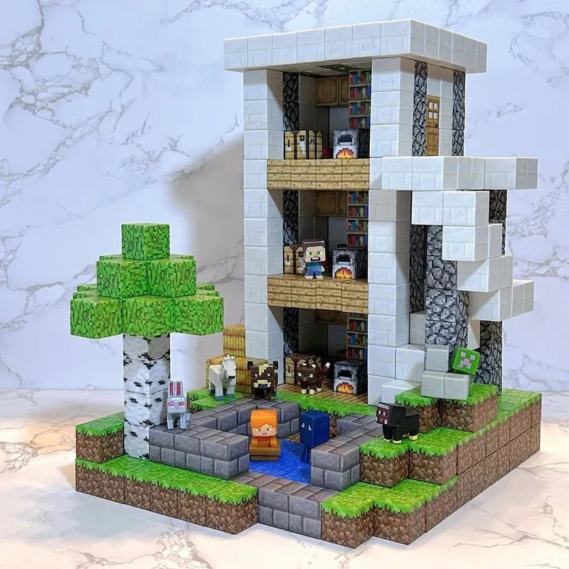 Coffret de Construction Magnétique – Big TNT Storage Box "Mine Magnet World"