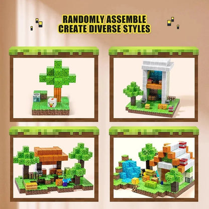 Coffret de Construction Magnétique – Big TNT Storage Box "Mine Magnet World"