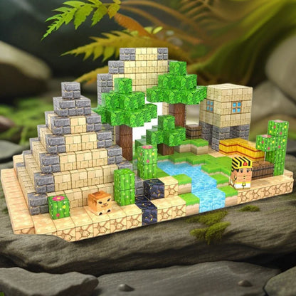 Coffret 100 Pièces – Blocs de Construction Magnétiques pour Enfants