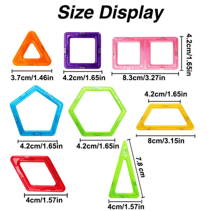 Blocs de Construction Magnétiques – Mini Format (64 à 184 pièces)